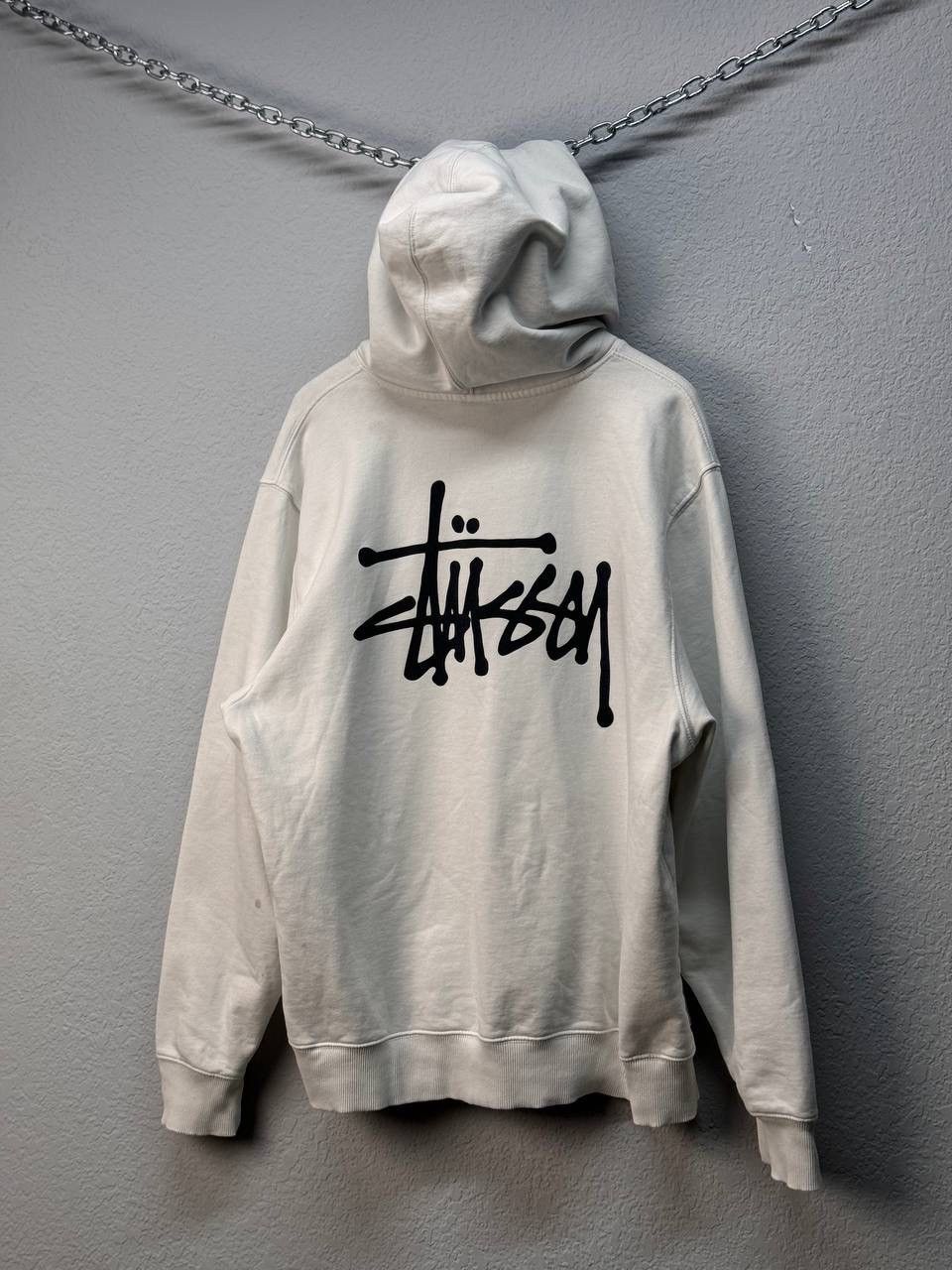 Pre-Owned Old Stussy S Crown Logo Sweatshirt, L, Made in USA