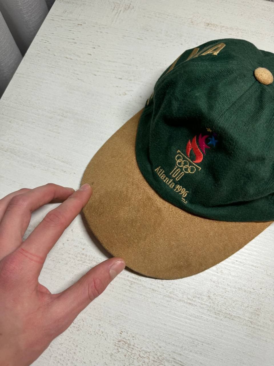 USA Olympics Vintage 1996 Olympic Cap Atlanta Mcdonalds Rare Cap Size ONE SIZE - 8 Thumbnail