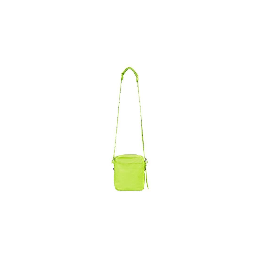 Balenciaga o1tr1nto0525 Size: OS / Le Cagole Men Crossbody Bag in Green Size ONE SIZE - 6 Thumbnail