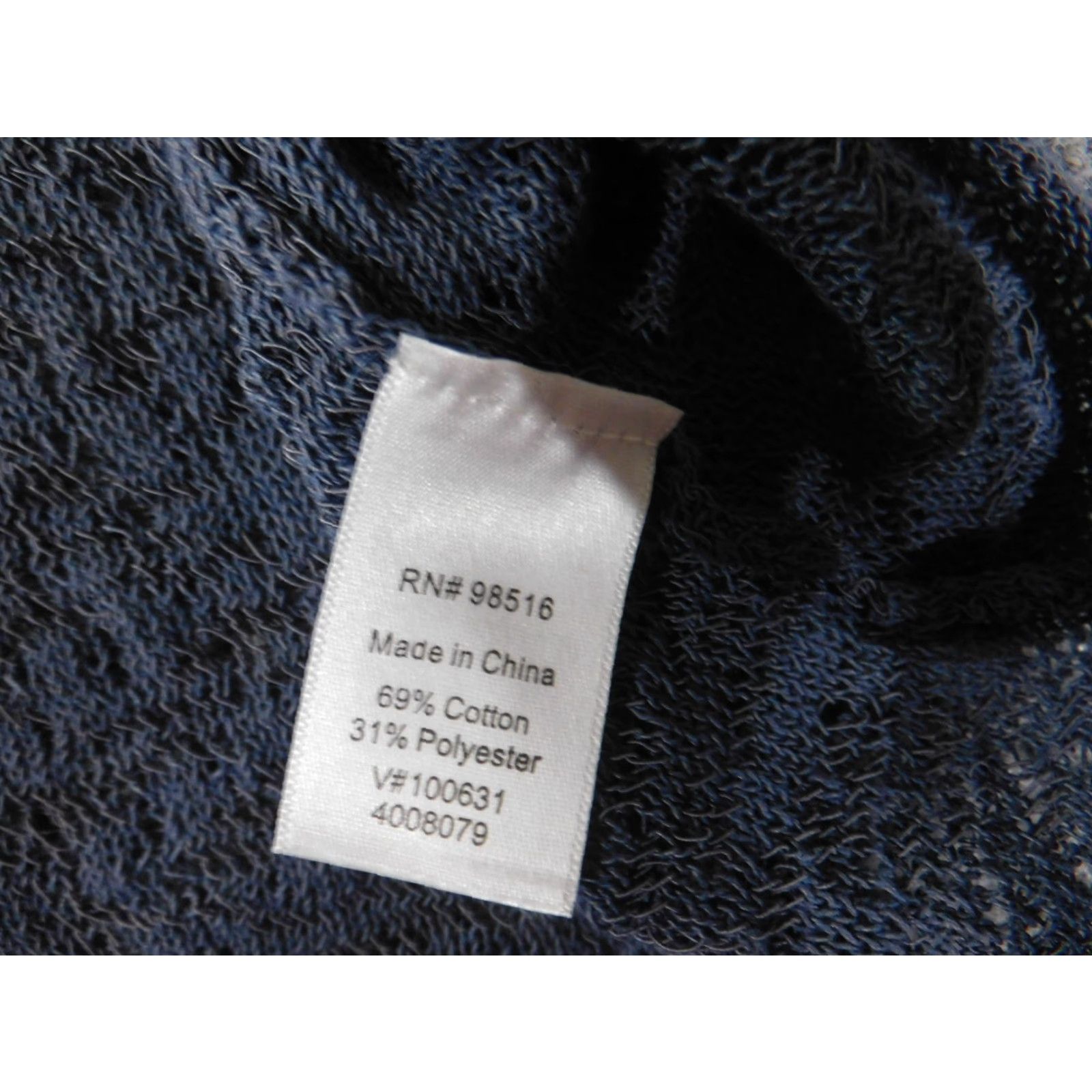 Coldwater Creek Coldwater Creek Blouse Shirt Womens L Blue Sheer Lace V-Neck Casual Long Sleeve Cap Sleeve Ruffle Cotton Polyester Basic Classic Size L / US 10 / IT 46 - 7 Thumbnail