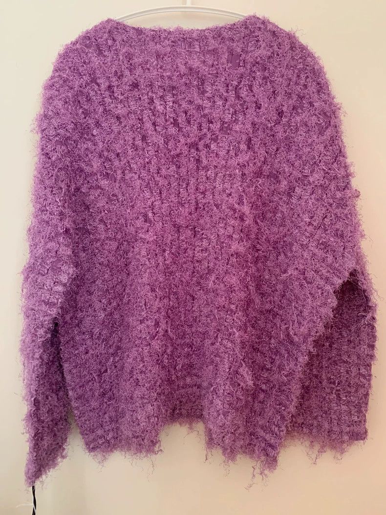 Issey Miyake Issey Miyake size:one size Purple fleece fabric long-sleev Size XS / US 0-2 / IT 36-38 - 4 Thumbnail