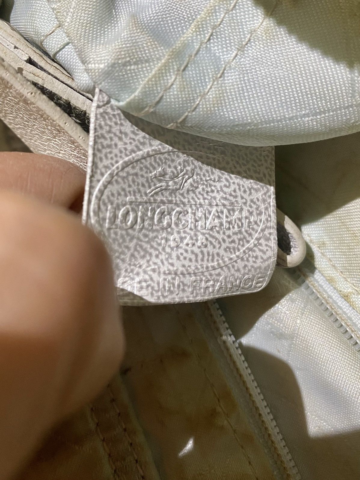 Longchamp Longchamp silver leather bag Size ONE SIZE - 7 Thumbnail
