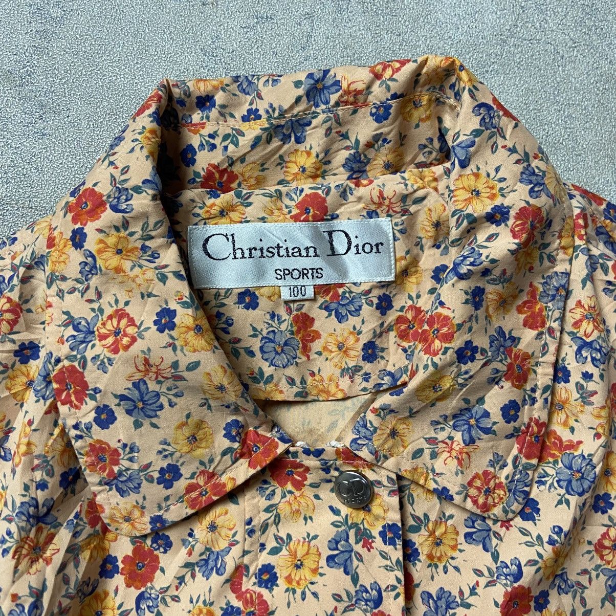 Christian Dior Monsieur Christian Dior Sport Floral Jacket Size M / US 6-8 / IT 42-44 - 2 Thumbnail