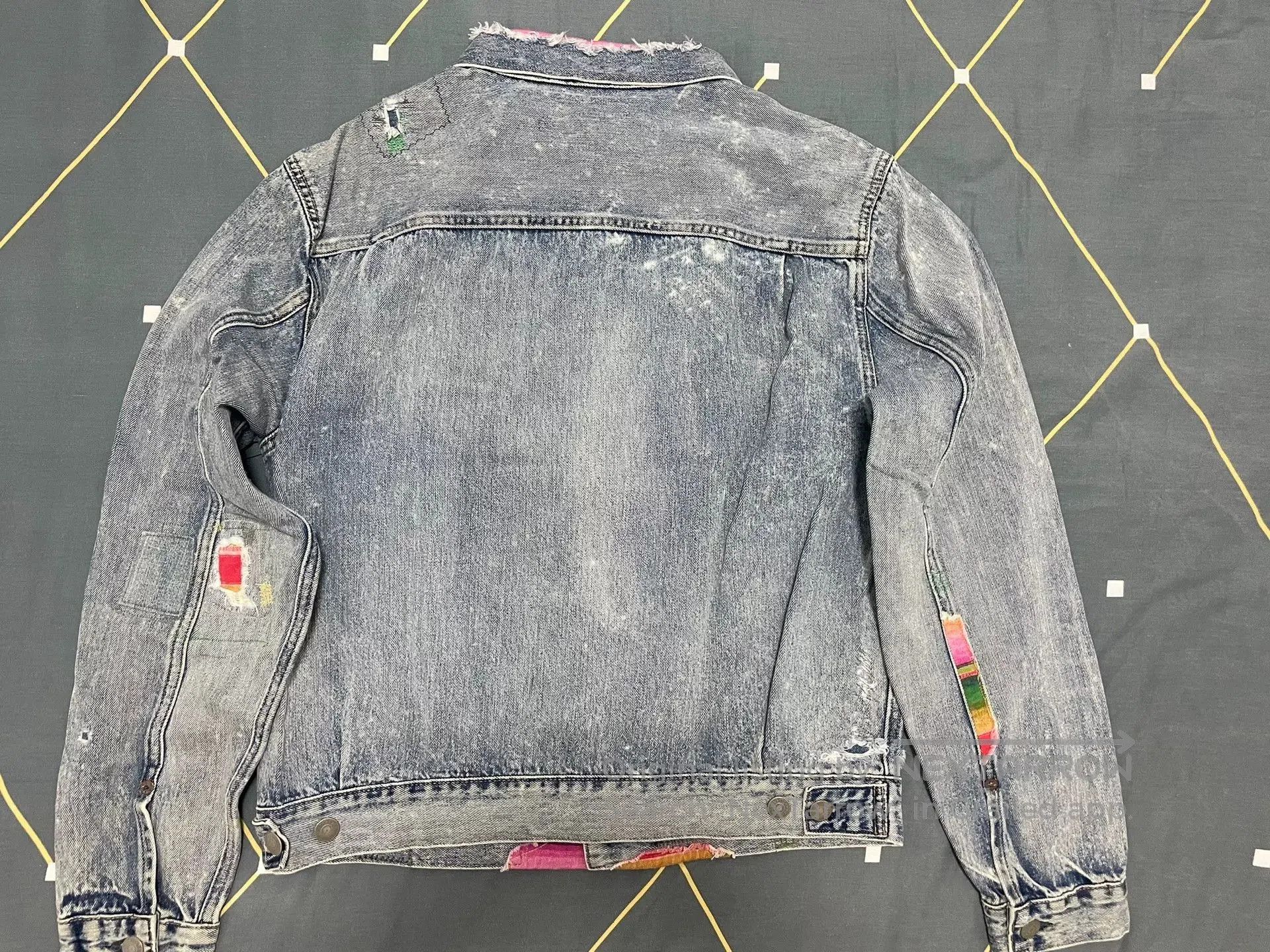 Polo Ralph Lauren Polo Ralph Lauren Distressed Denim Jacket. Size US S / EU 44-46 / 1 - 6 Thumbnail