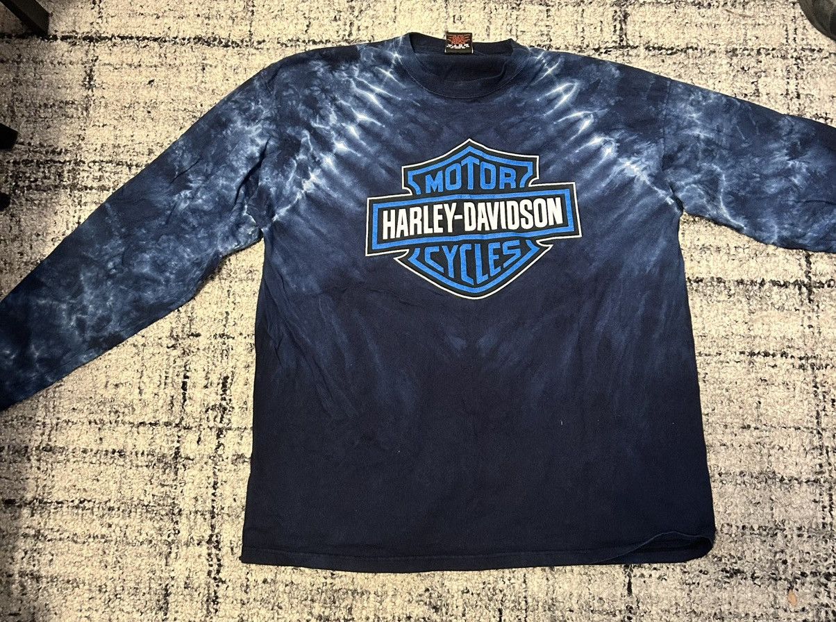 Harley Davidson Harley tie dye shirt Size US XL / EU 56 / 4 - 1 Thumbnail