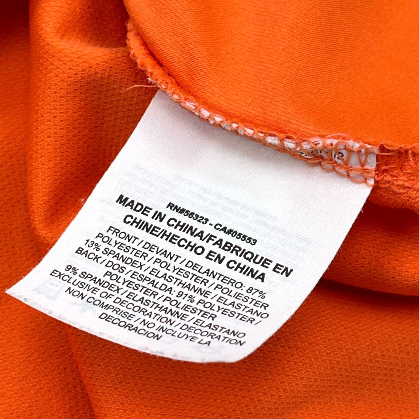 Nike Nike Polo Shirt Men L Orange Dri Fit Tour Performance Golf Pocket Geometric Size US L / EU 52-54 / 3 - 5 Thumbnail