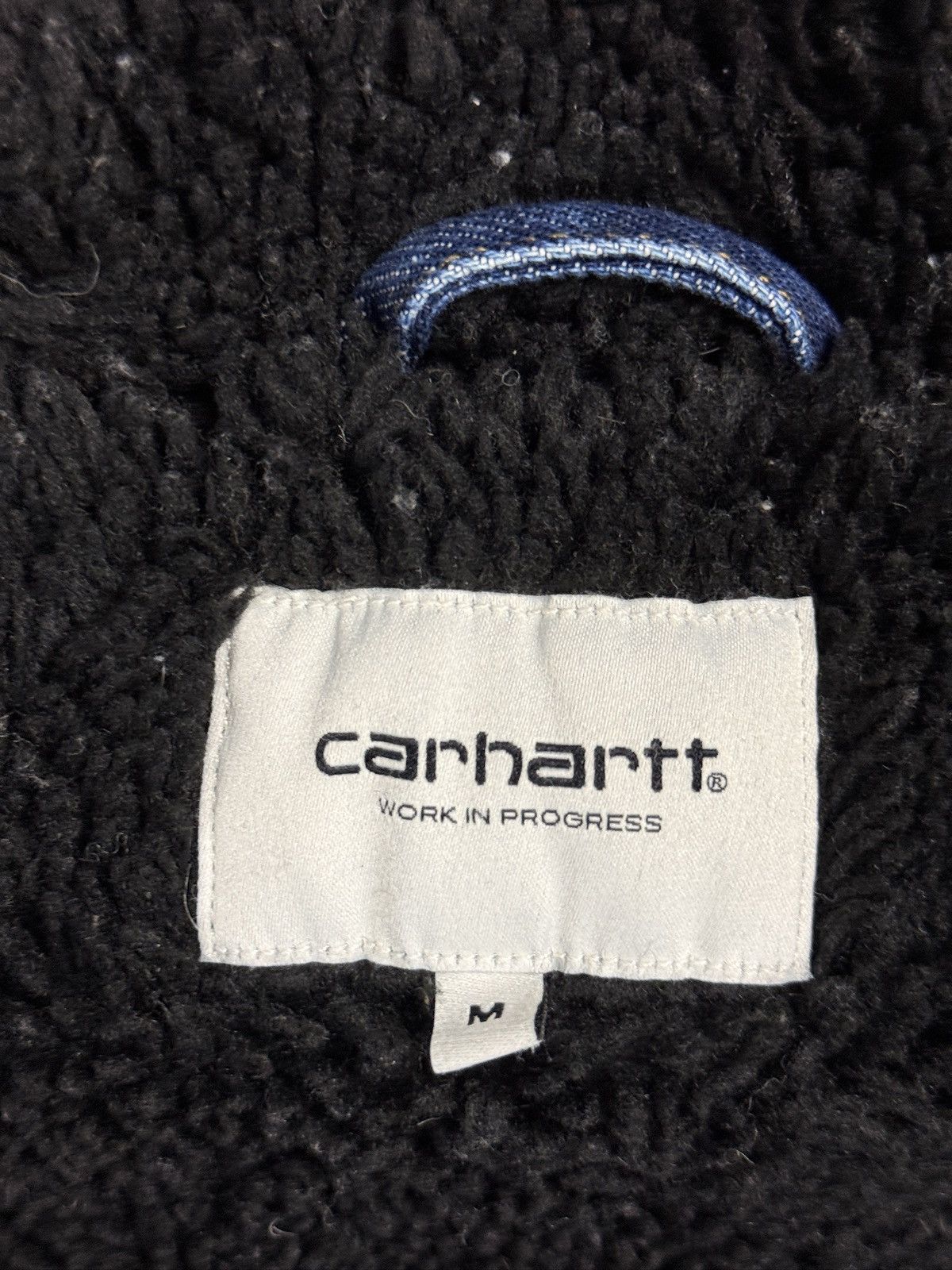 Carhartt Carhartt Active Jacket Denim vintage blue sherpa Size US M / EU 48-50 / 2 - 5 Thumbnail