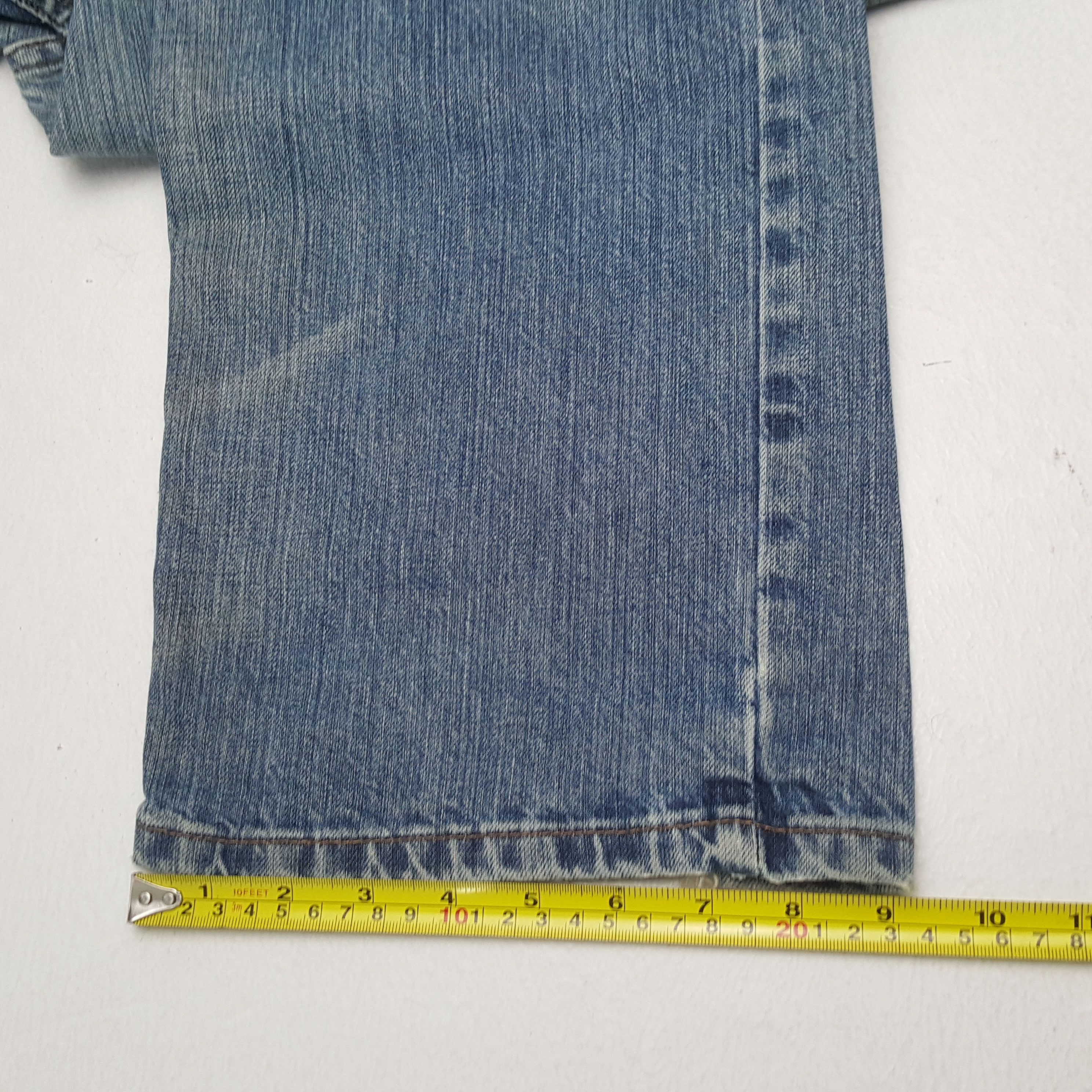 Stussy STUSSY Streetwear Skateboard Style Custom Art Jeans Size US 35 - 11 Thumbnail