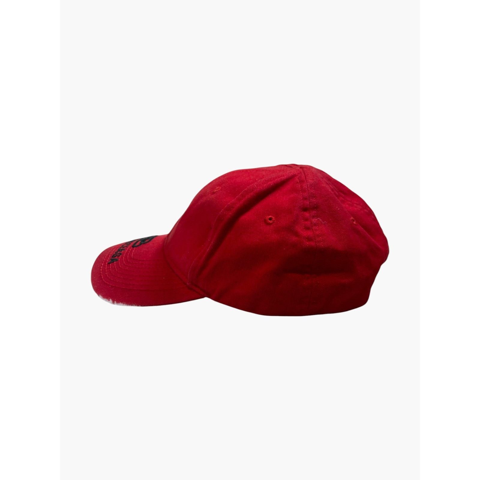 Balenciaga Balenciaga BB Logo Red & Black Hat Size ONE SIZE - 4 Thumbnail