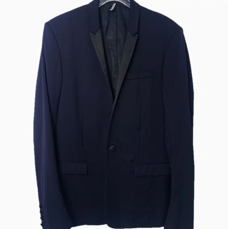 Dior Dior Men's XL Blue Polyester Jacket 0089 Size US XL / EU 56 / 4 - 1 Thumbnail