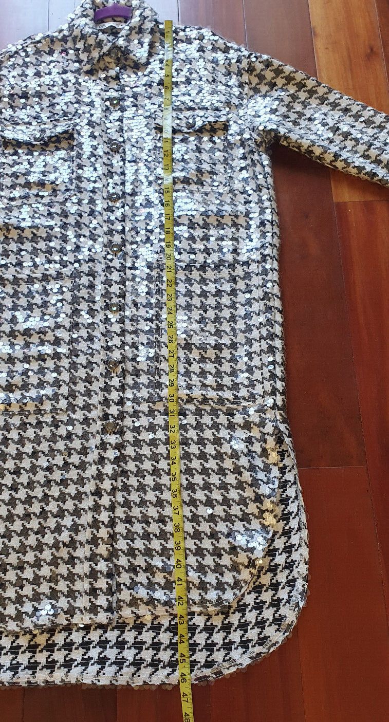 Zara LIMITED EDITION Zara Houndstooth Overshirt, Sze M Size M / US 6-8 / IT 42-44 - 13 Thumbnail