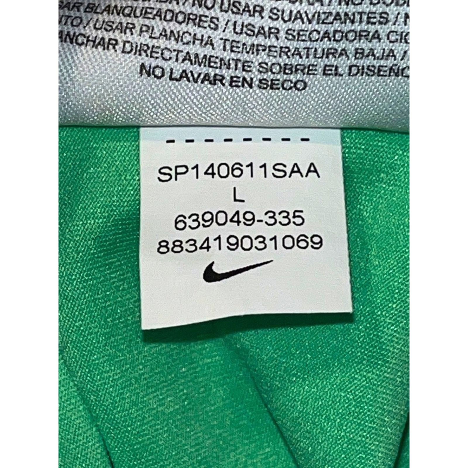 Nike George Mason Patriots Nike Tiger Woods Polo Sz L Team Issued Size US L / EU 52-54 / 3 - 6 Thumbnail