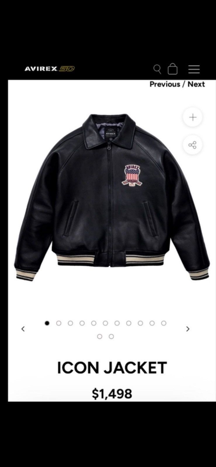 Avirex Avirex Icon Jacket Size US M / EU 48-50 / 2 - 1 Thumbnail