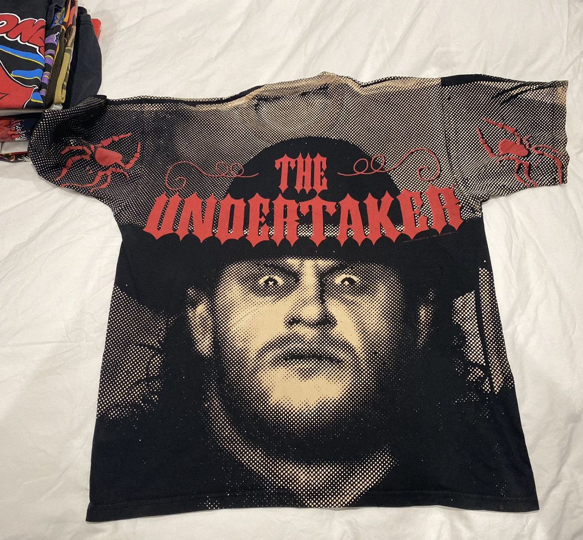 Vintage × WWE × WWF Vintage 1992 The Undertaker WWF All over Print T shirt XL EU Size US XL / EU 56 / 4 - 2 Thumbnail