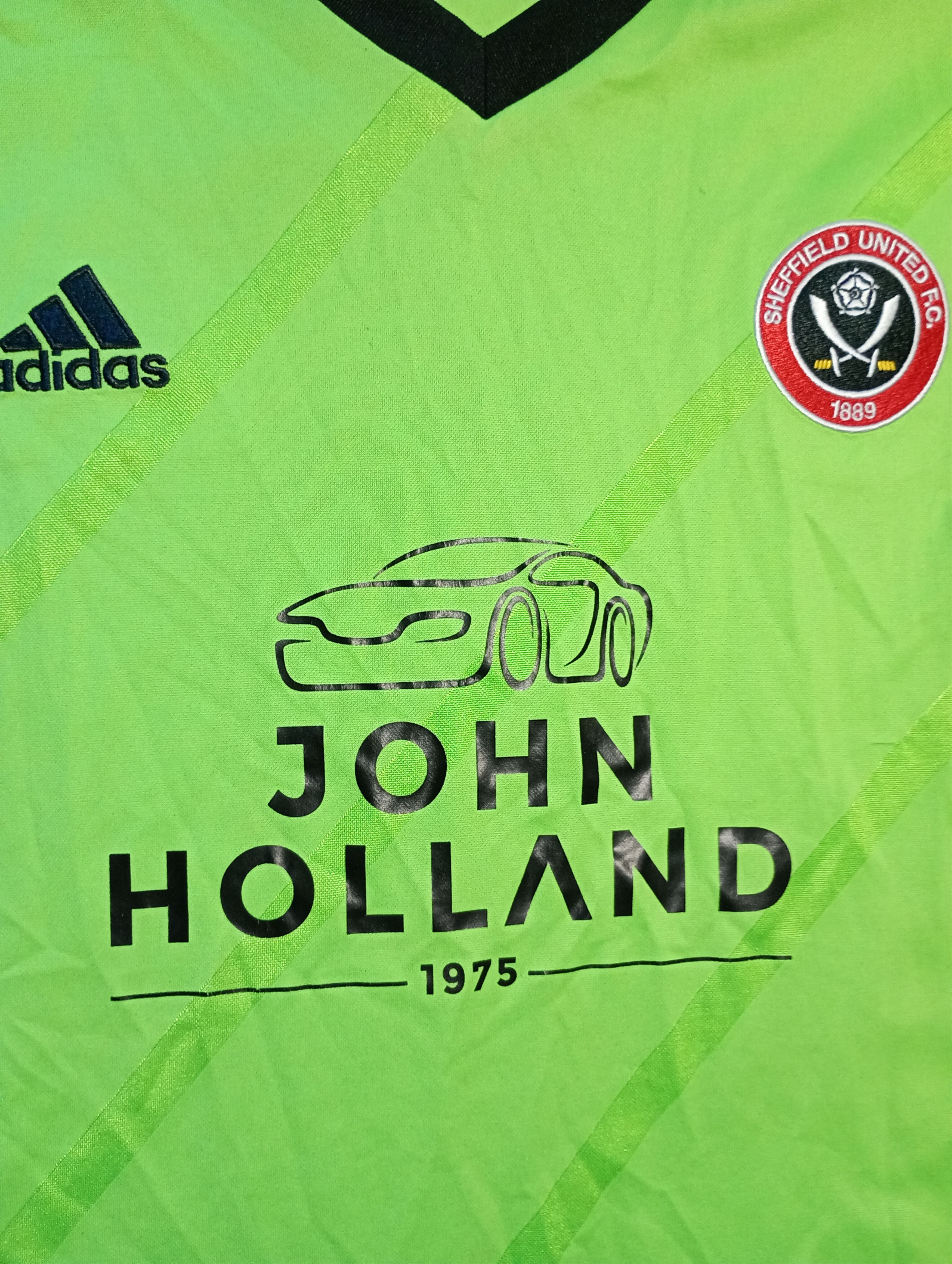 Adidas Adidas Sheffield United FC Away Jersey 2015-2016 Size US XXL / EU 58 / 5 - 12 Thumbnail