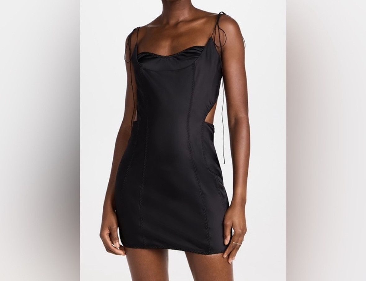 knee length dresses for ladies Anna October - Women's Margot Mini Dress - Black - Synthetic