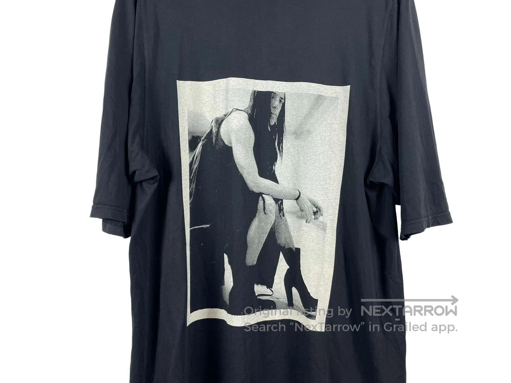Rick Owens RICK OWENS Character Printed Short Sleeve Size US M / EU 48-50 / 2 - 5 Thumbnail