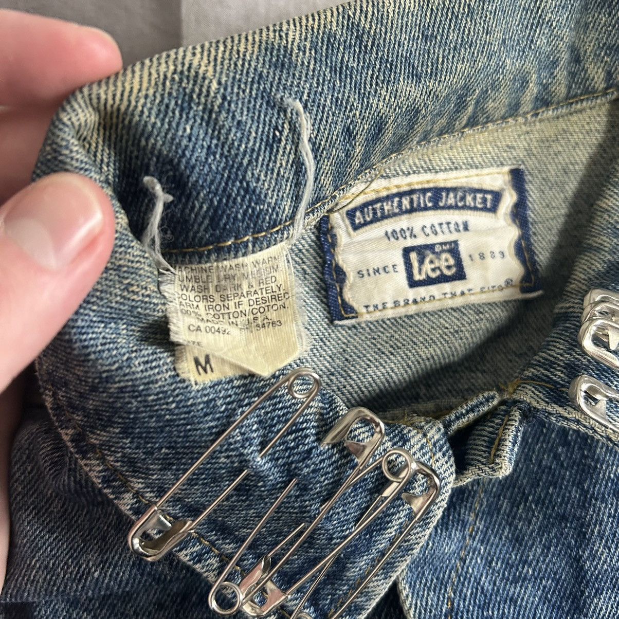 Lee Lee Denim Jacket Vintage 1990s Size US M / EU 48-50 / 2 - 1 Thumbnail