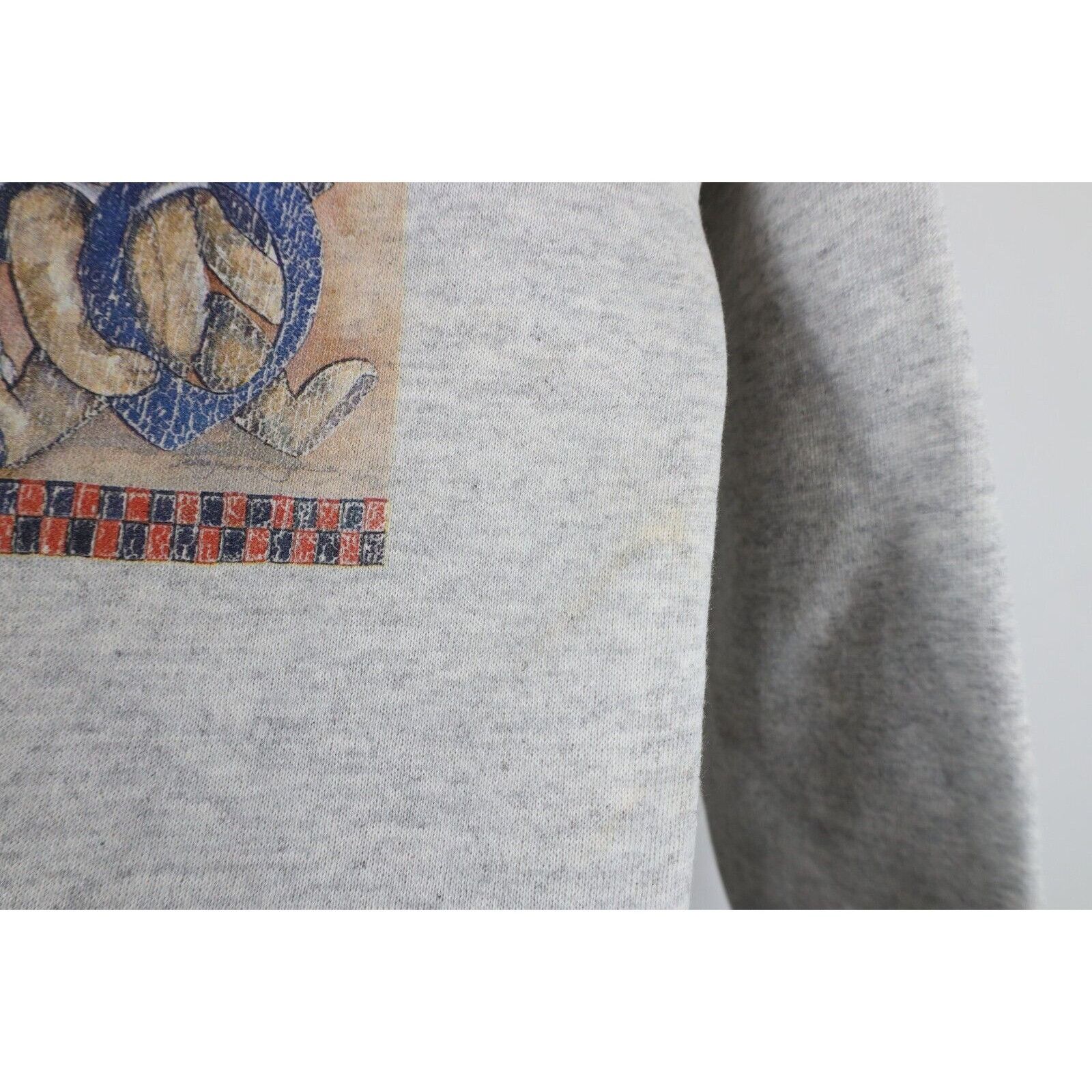 Vintage Vintage 90s Streetwear Distressed Halloween Bear Sweatshirt Size S / US 4 / IT 40 - 8 Thumbnail