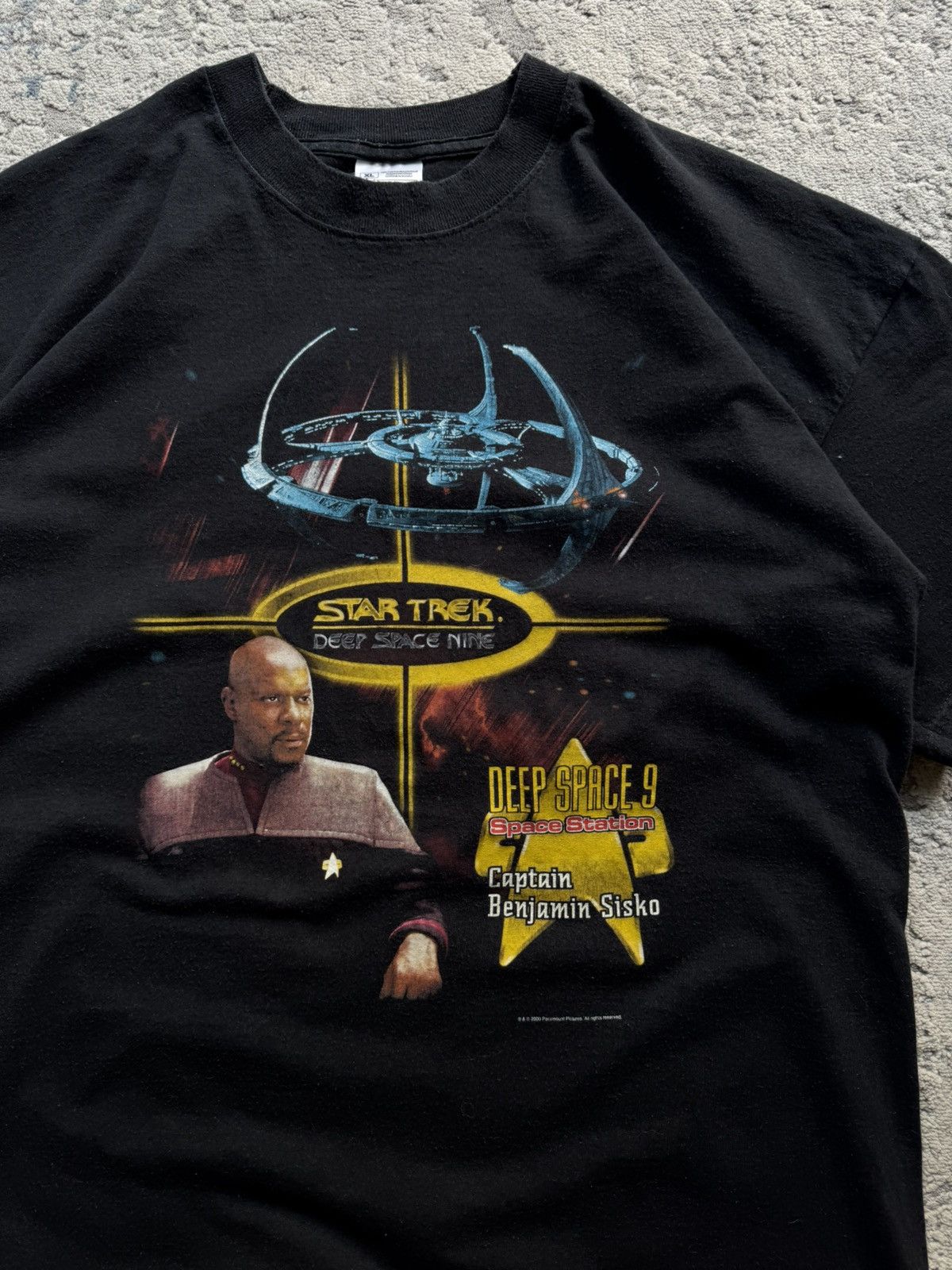 Vintage Star Trek Vintage 2000s Deep Space Nine benjamin Sisko Xl Size US L / EU 52-54 / 3 - 3 Thumbnail