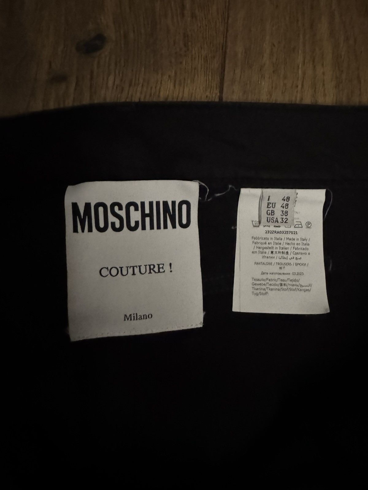 Moschino Moschino Couture Pants Size US 32 / EU 48 - 1 Thumbnail