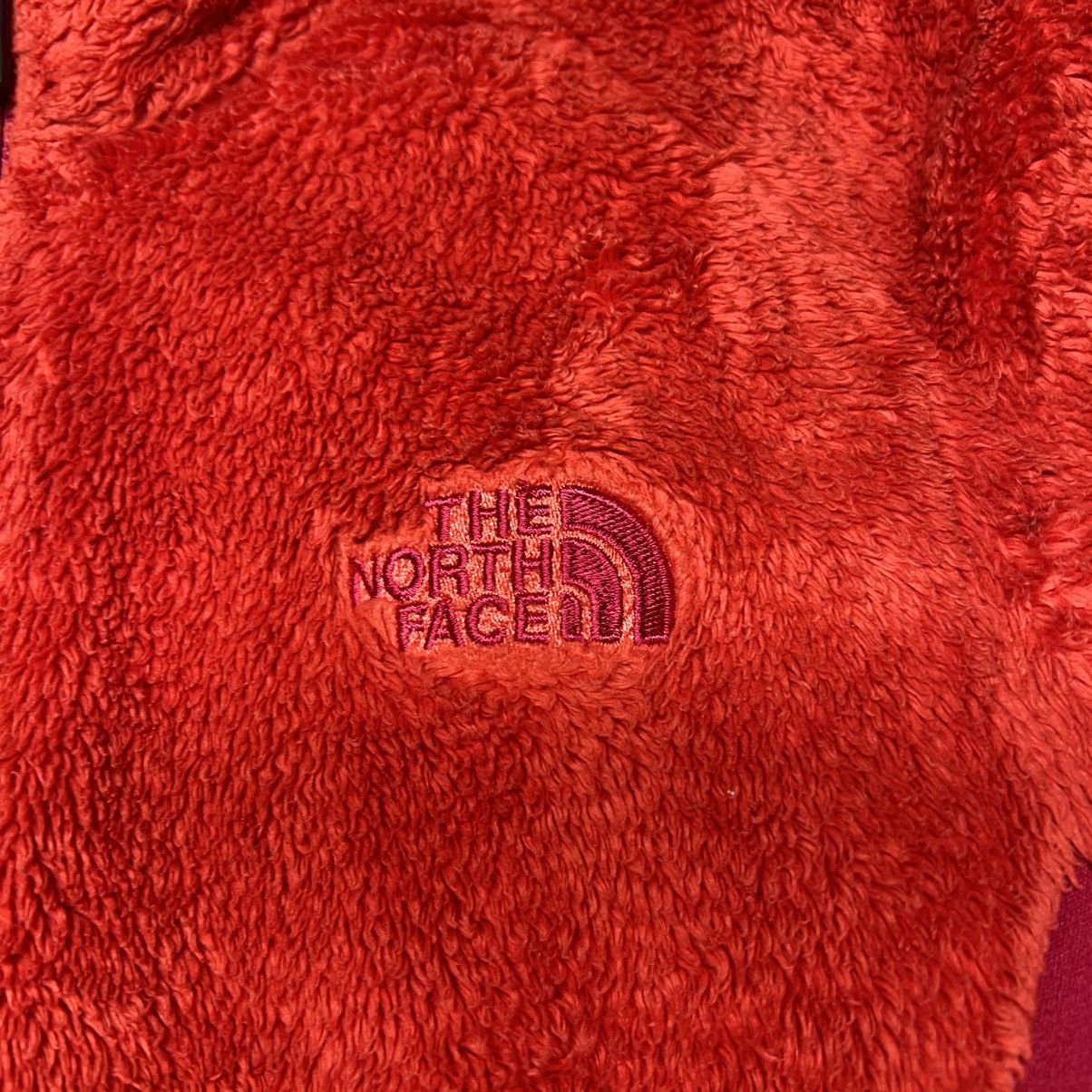 The North Face The North Face Jacket Fleece Red Zip Pocket Fuzzy Active Size XS / US 0-2 / IT 36-38 - 4 Thumbnail
