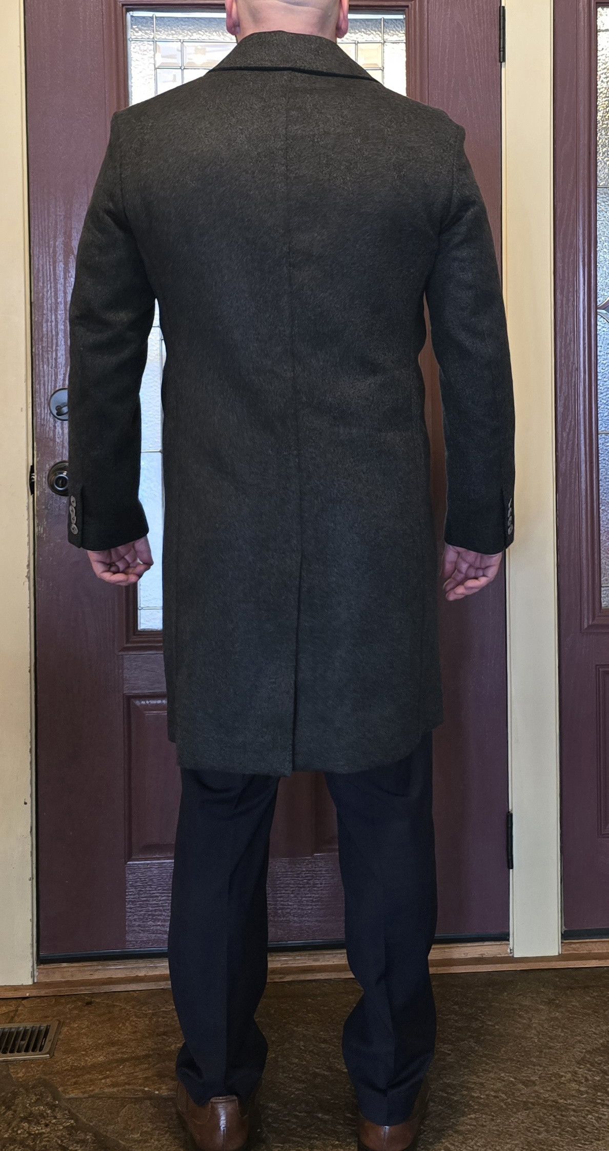Other Brett Johnson 100% Cashmere Overcoat NWT Size US XL / EU 56 / 4 - 2 Thumbnail