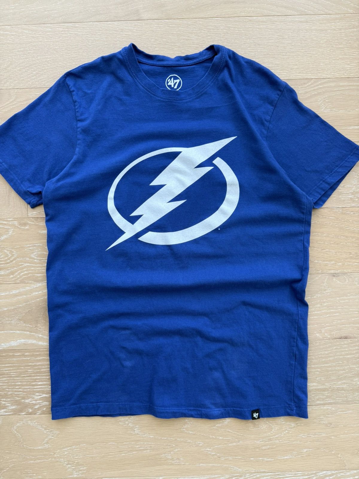 47 Brand Tampa Bay Lightning Bolts Logo NHL Shirt Size US M / EU 48-50 / 2 - 1 Thumbnail