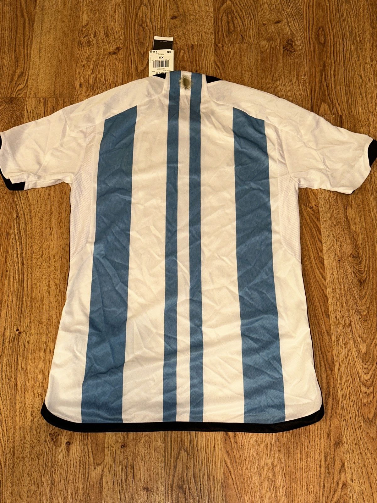 Adidas Adidas Argentina 2022 World Cup Winners Home Jersey IB3597 Size US XS / EU 42 / 0 - 8 Thumbnail
