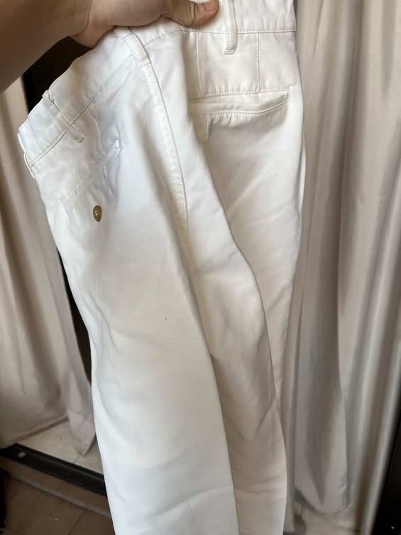 Comme des Garcons Archival Comme des Garçons Homme White Trousers Size US 29 - 2 Thumbnail