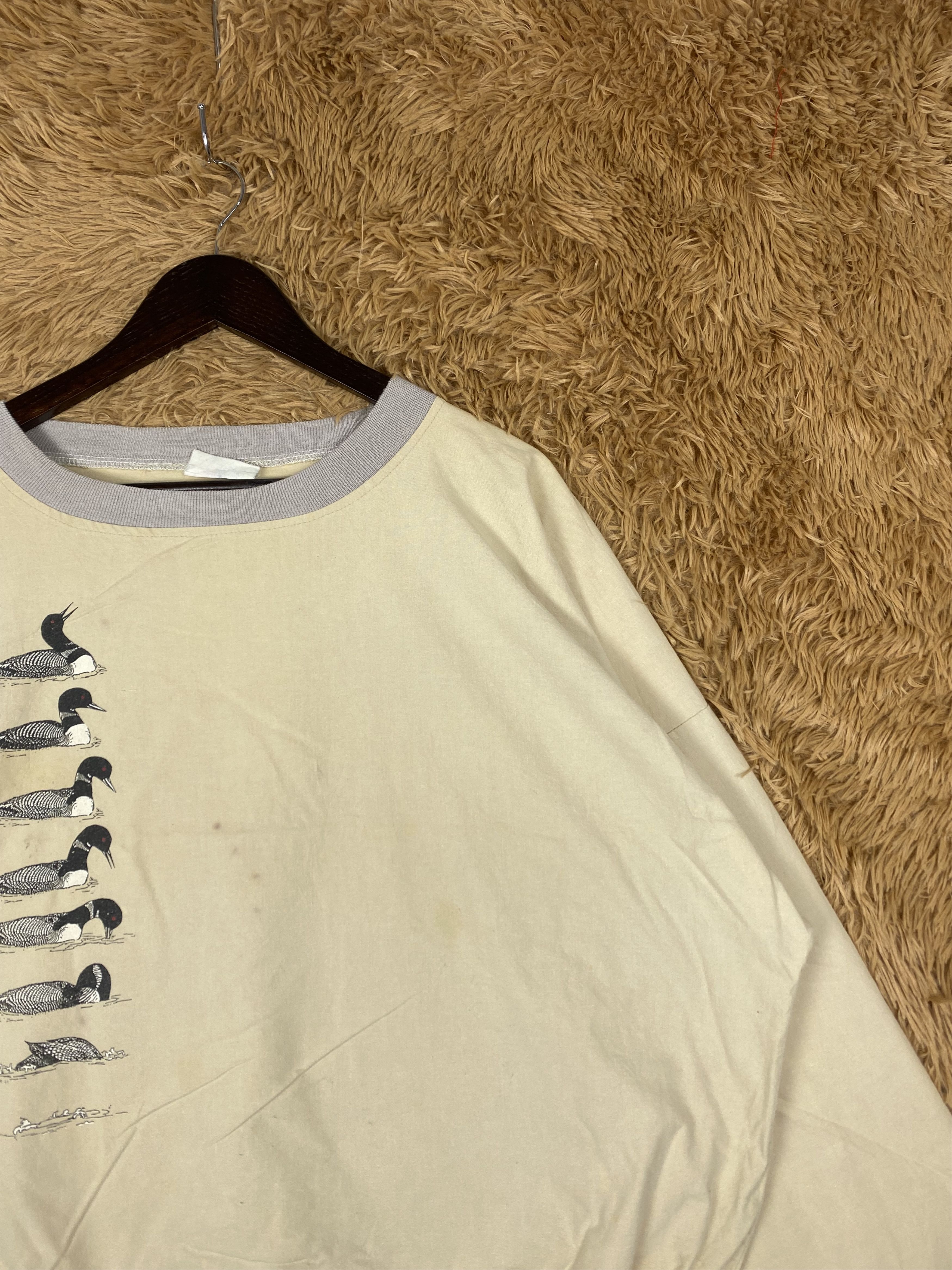 Japanese Brand Vintage AU Duck Sweatshirts DJ0658 Size US XL / EU 56 / 4 - 3 Thumbnail