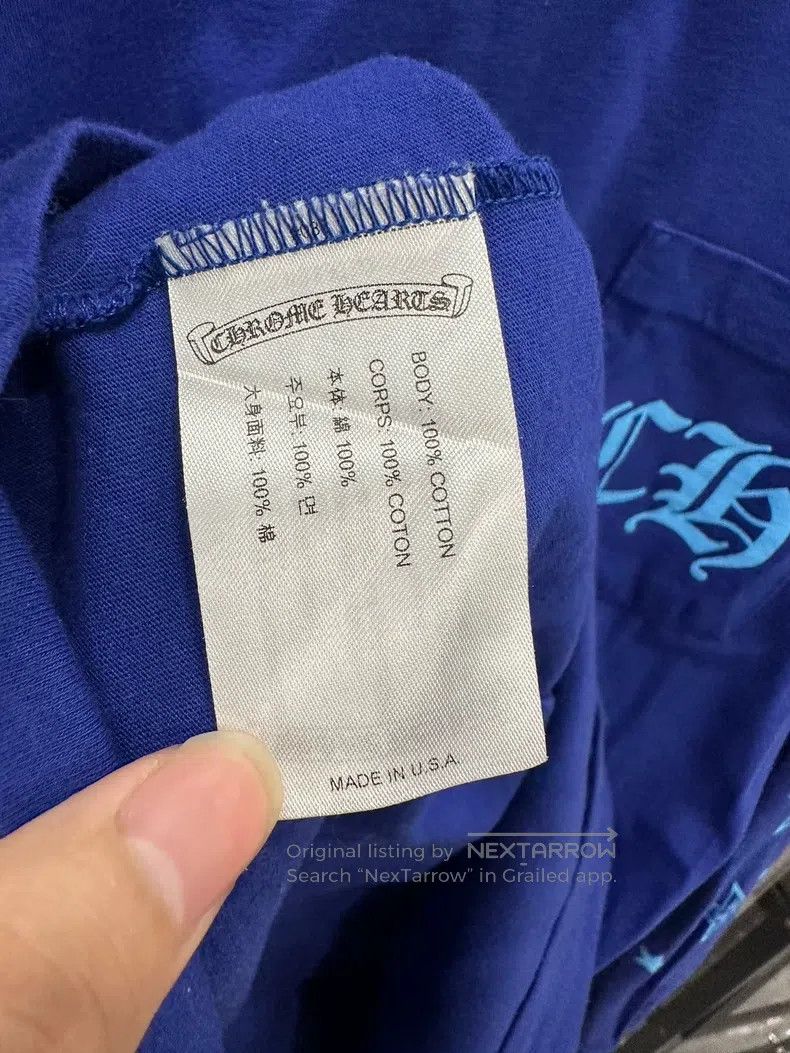 Chrome Hearts CHROME HEARTS Size L Blue stars with long sleeves Size US L / EU 52-54 / 3 - 5 Thumbnail