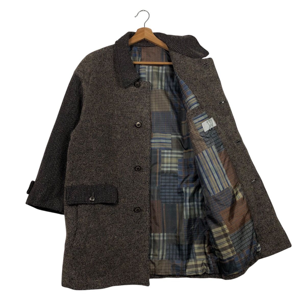 Japanese Brand Vintage Alpaca Mountain Mixed Fabric Construction Workwear Size US M / EU 48-50 / 2 - 12 Thumbnail