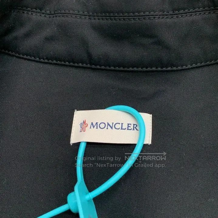 Moncler Moncler Men's Collar Zip Letter Print Long. Size US L / EU 52-54 / 3 - 2 Thumbnail