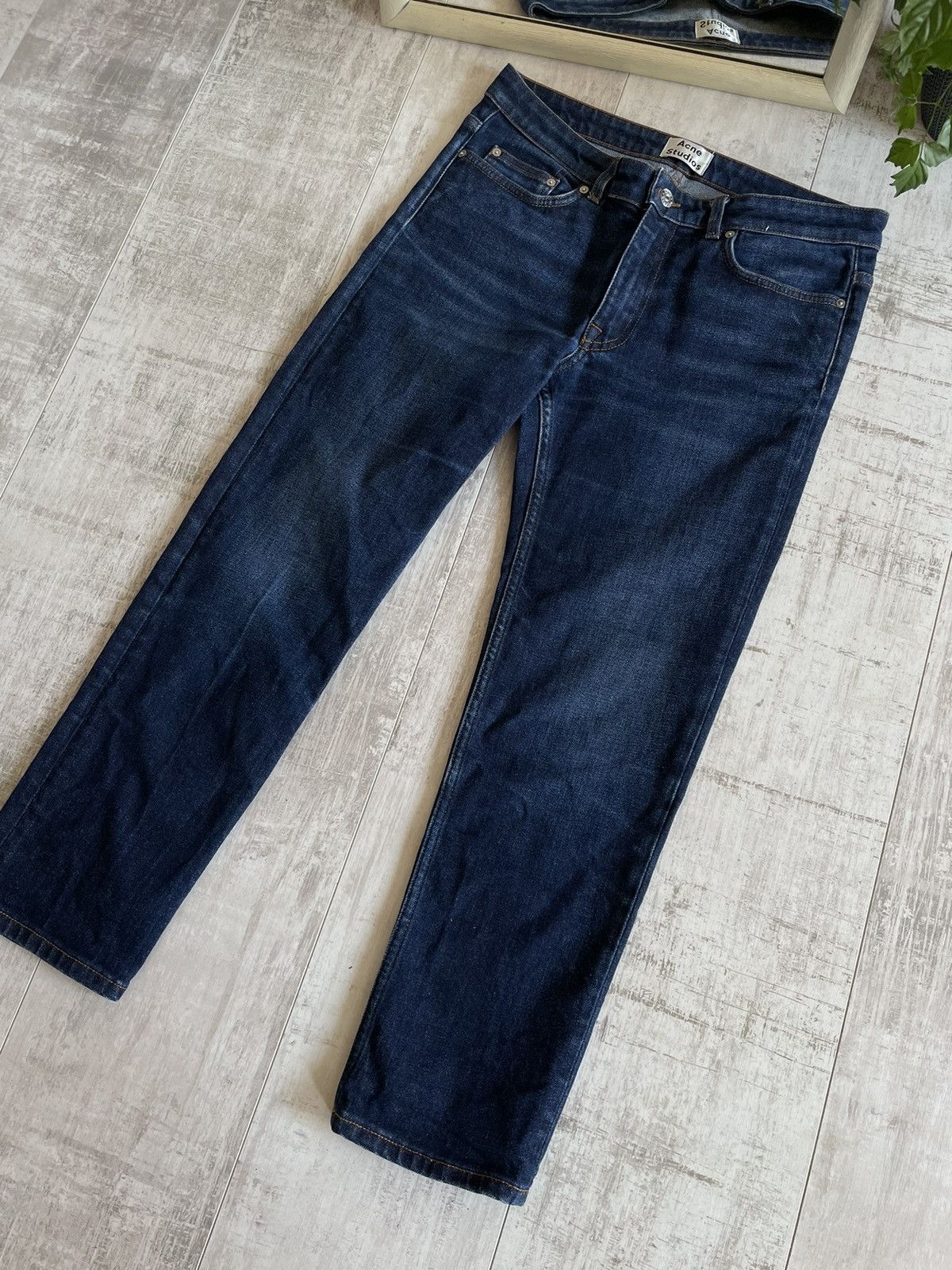 Acne Studios Acne Studios Row Five Fit Crop Jeans Size US 28 / EU 44 - 4 Thumbnail