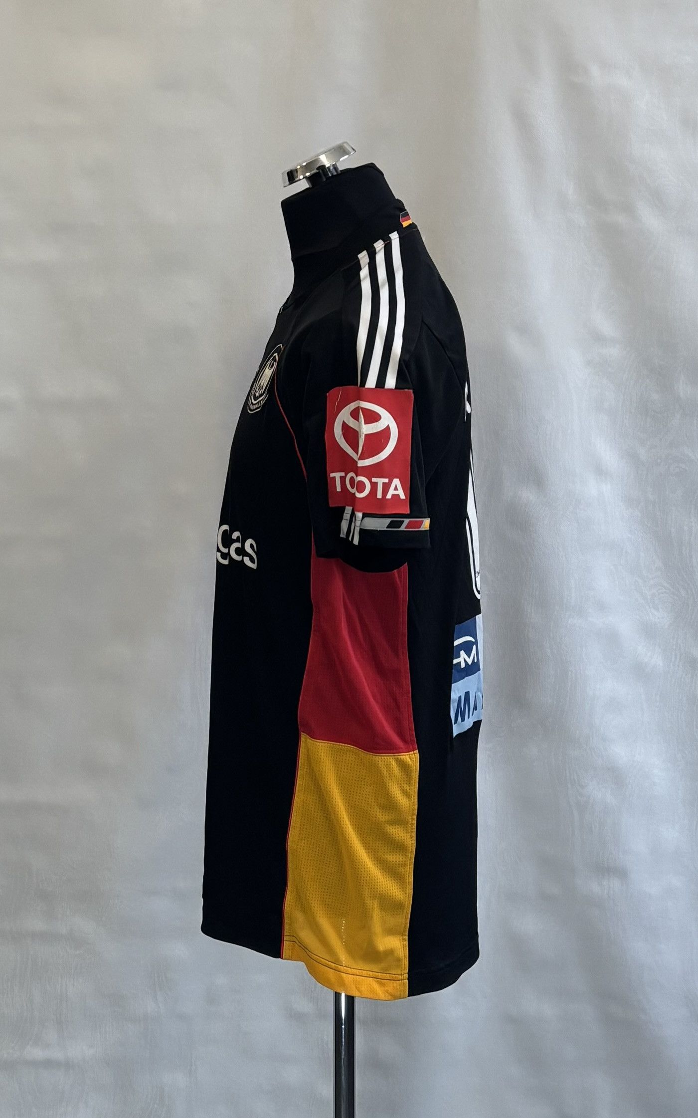 Adidas Germany 2009/2010 Kraus #18 Adidas Player Issue Jersey Size US L / EU 52-54 / 3 - 3 Thumbnail