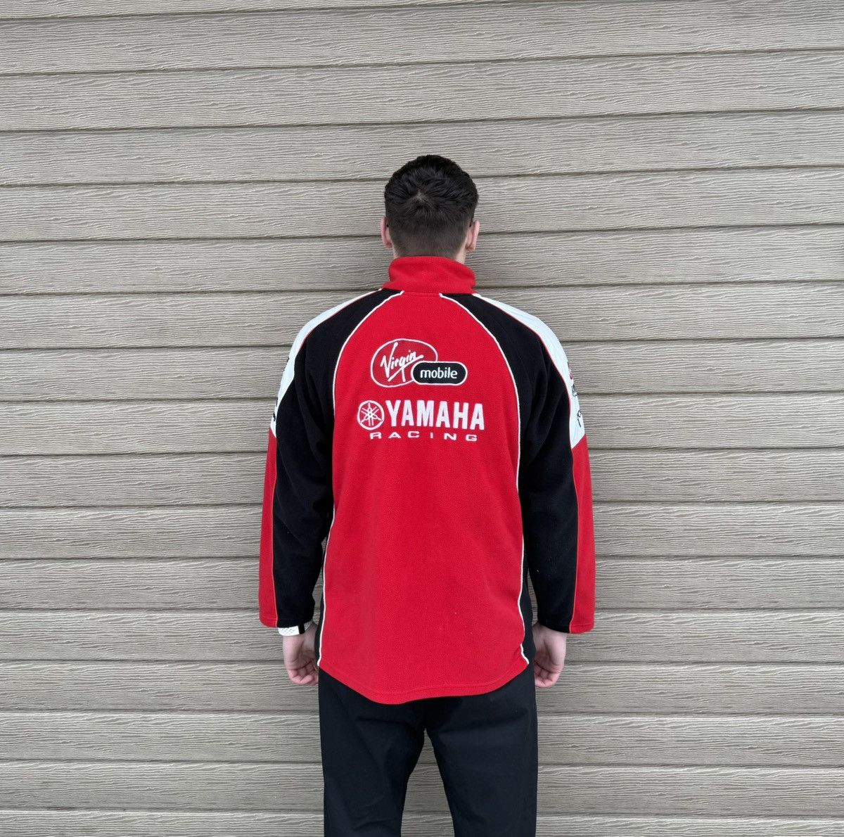 Yamaha Yamaha Racing R1 Fleece Jacket Vintage Virgin Mobile Men L Size US L / EU 52-54 / 3 - 3 Thumbnail