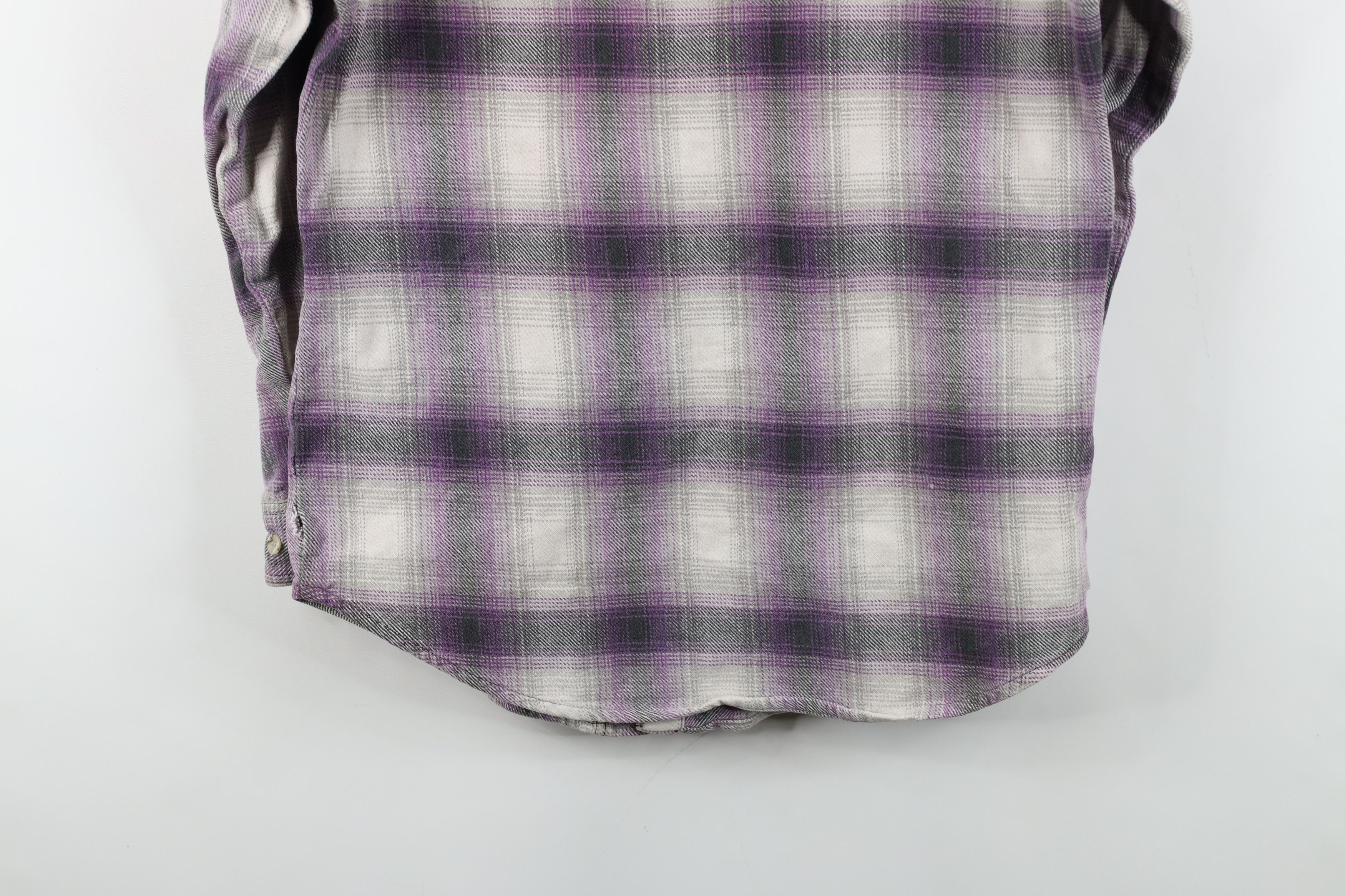 Vintage Vintage 90s Streetwear Heavyweight Flannel Button Shirt Size US M / EU 48-50 / 2 - 14 Thumbnail