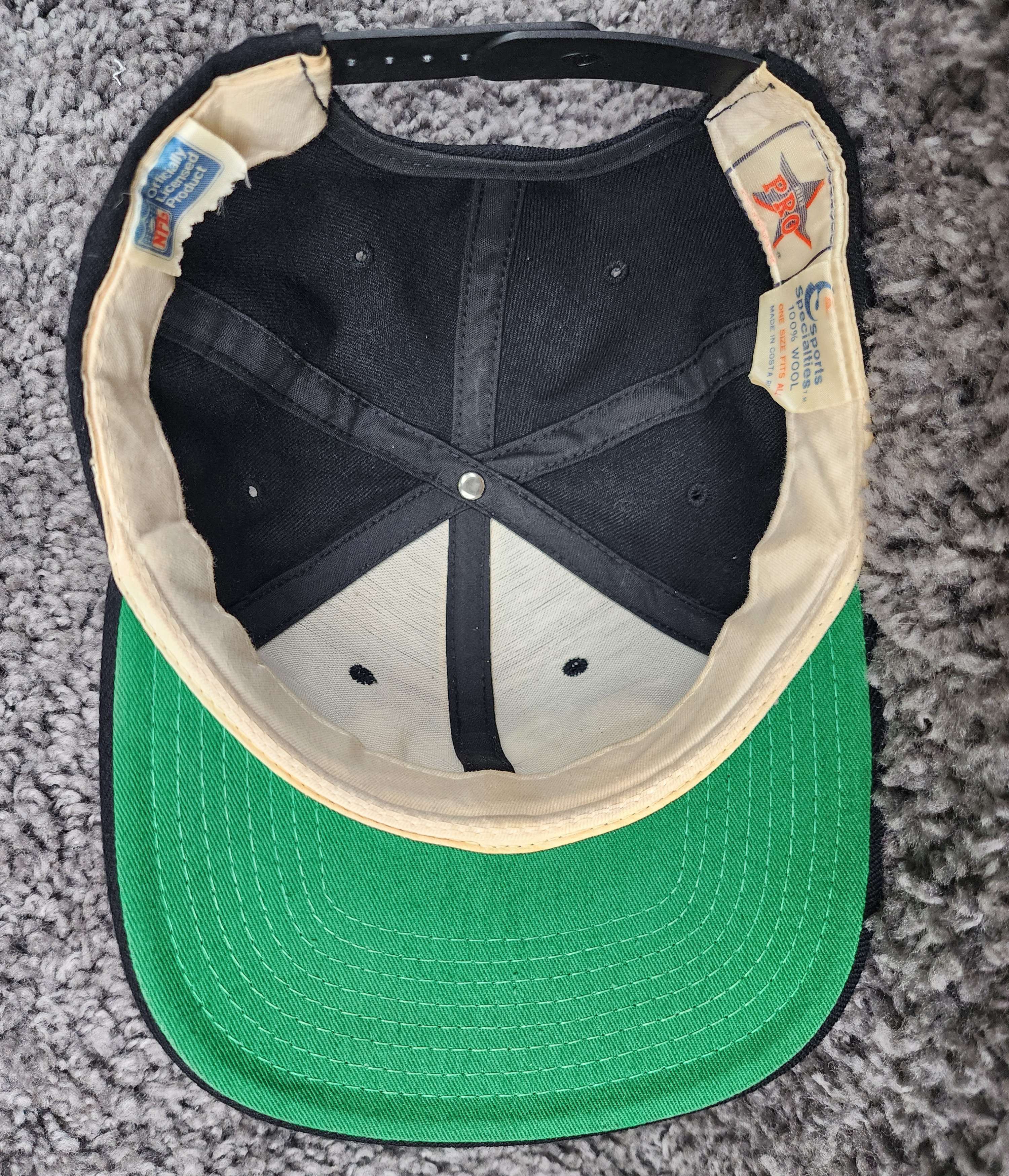 NFL Vintage NFL Raiders script sport specialties snapback Size ONE SIZE - 7 Thumbnail