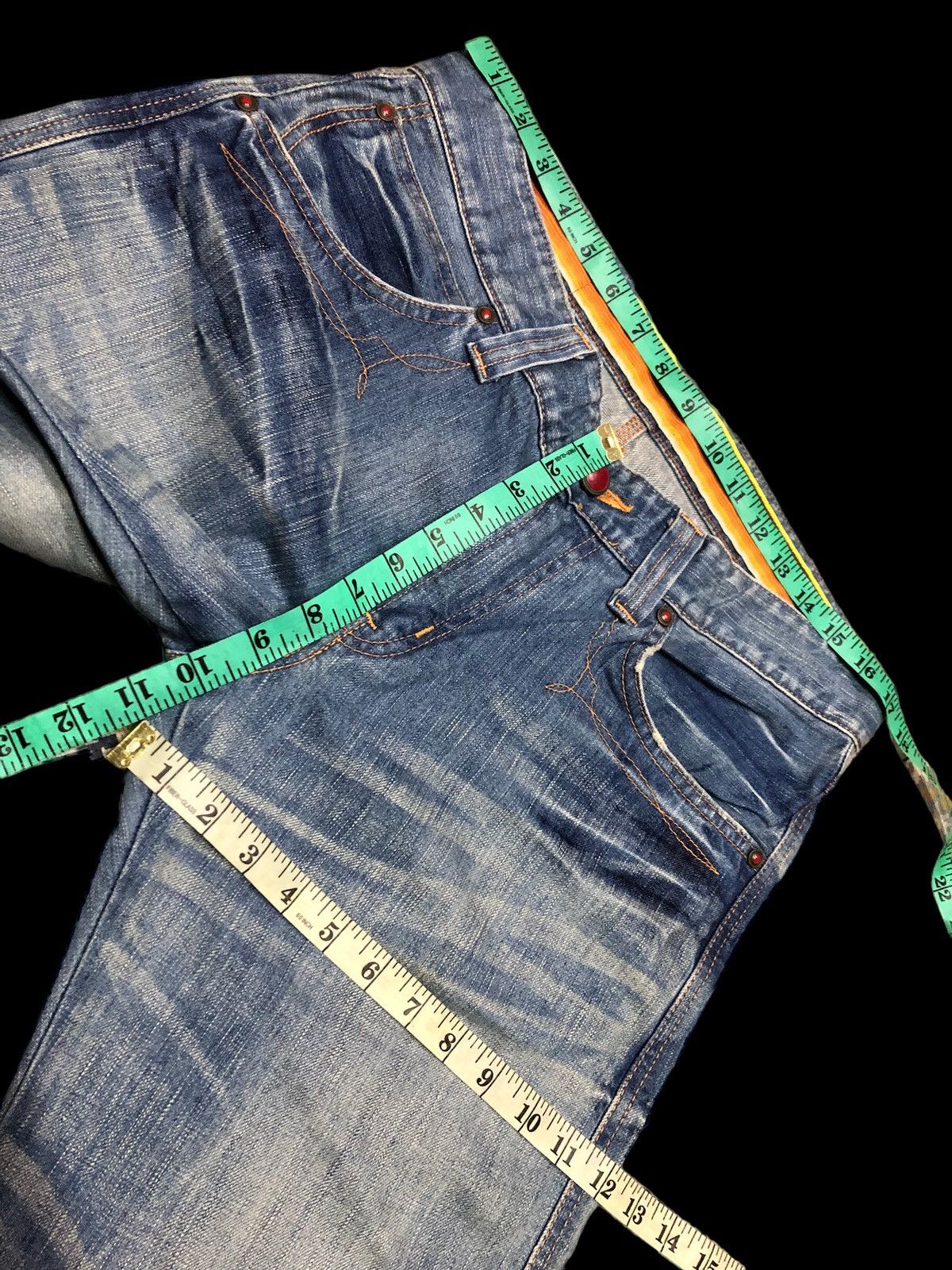 Edwin FLARED BLUE TRIP 503 EDWIN DENIM Size US 34 / EU 50 - 5 Thumbnail