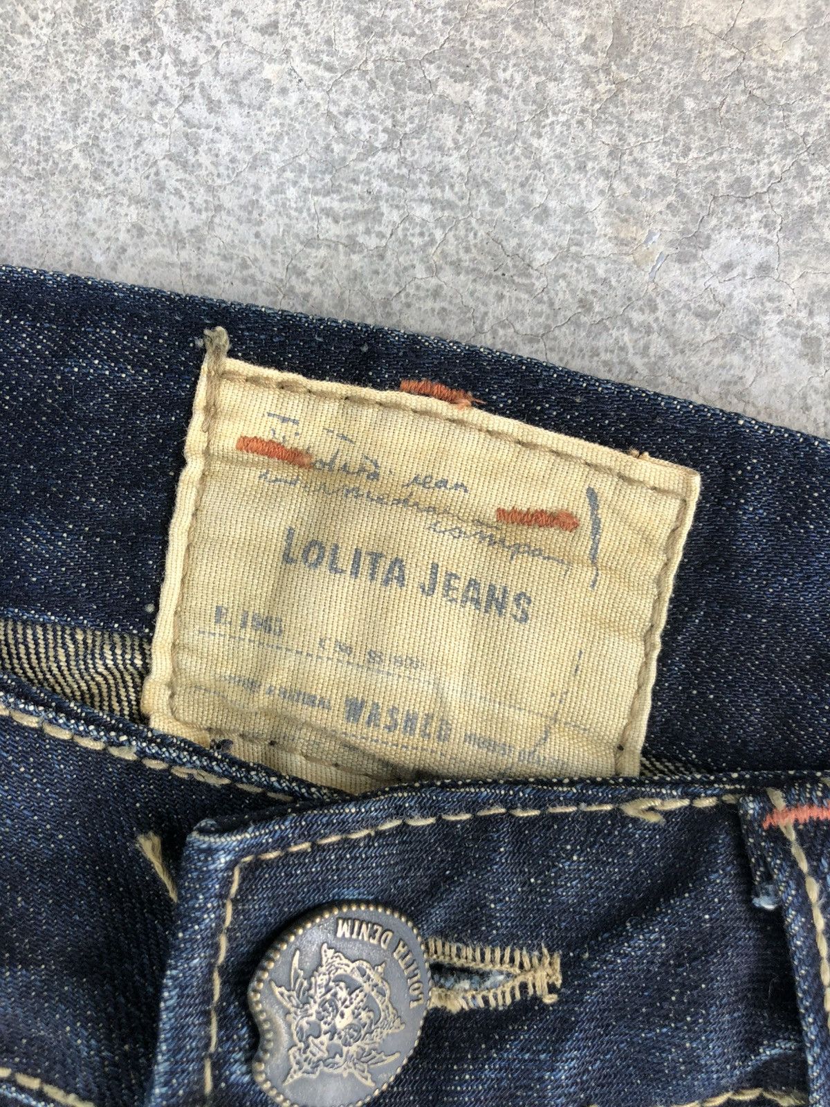 Japanese Brand Yoshitomo Nara Lolita Flared Jeans Distressed Size US 31 - 18 Thumbnail