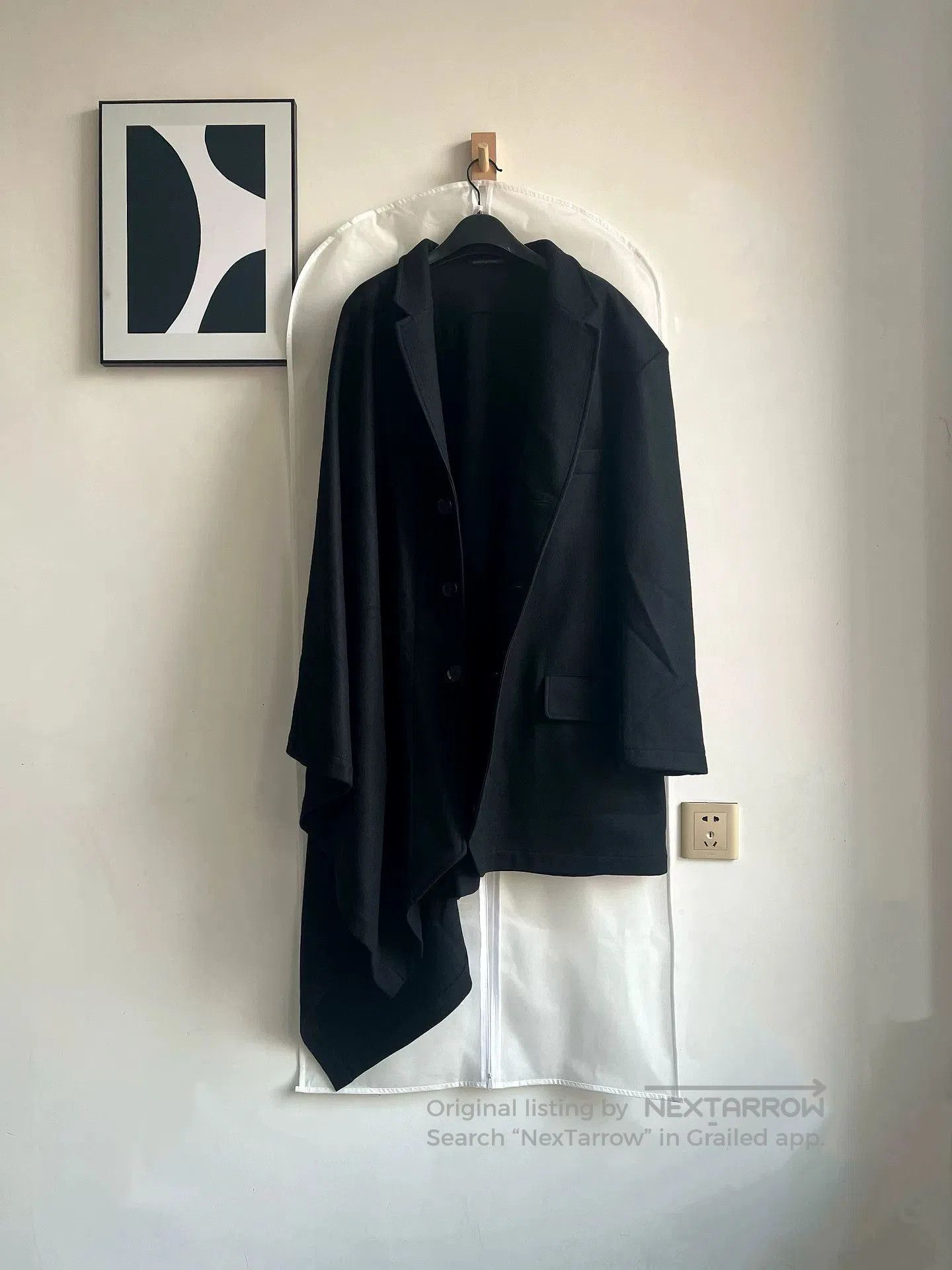 Yohji Yamamoto Yohji Yamamoto Asymmetrical Cape Coat. Size US L / EU 52-54 / 3 - 4 Thumbnail