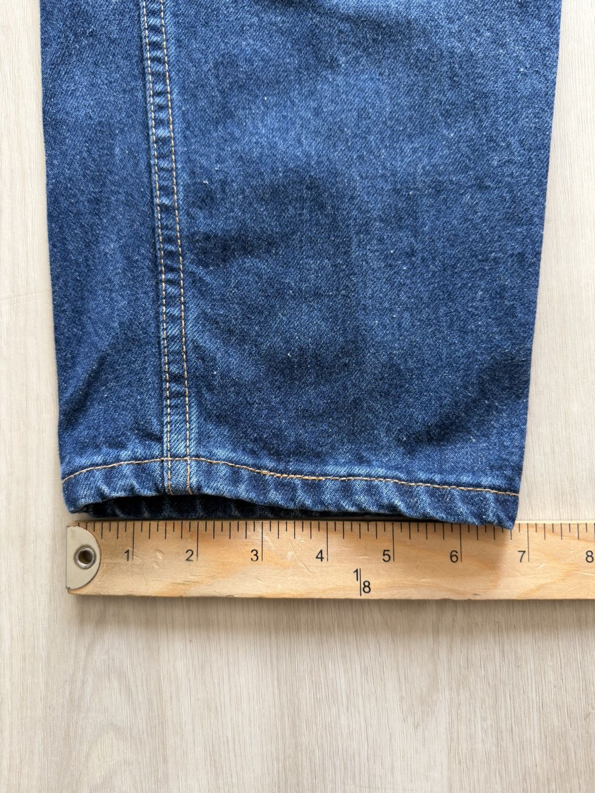 Levi's Vintage Y2K 00 Levis 550 Jeans Relaxed Fit Tapered Sz 12 Reg Size 32" / US 10 / IT 46 - 7 Thumbnail