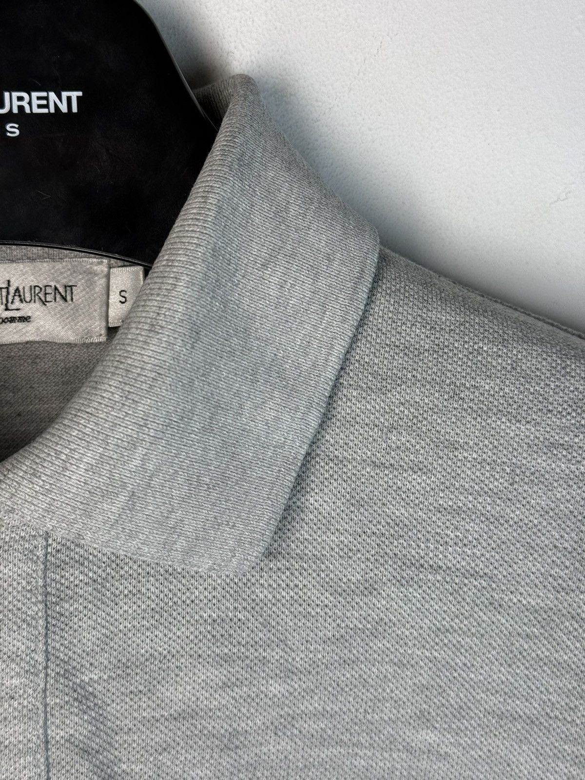 Yves Saint Laurent Grey YSL Polo Shirt Summer YSL T-shirt YSL Shirt Size US S / EU 44-46 / 1 - 7 Thumbnail