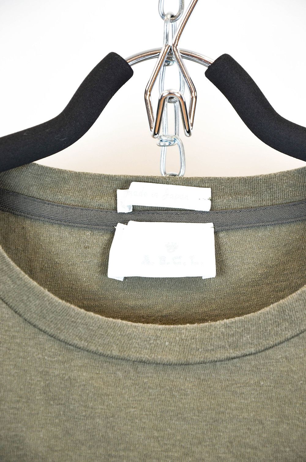 Other A.B.C.L. Olive Green Japanese-Made T-Shirt – Size XL Size US XL / EU 56 / 4 - 6 Thumbnail