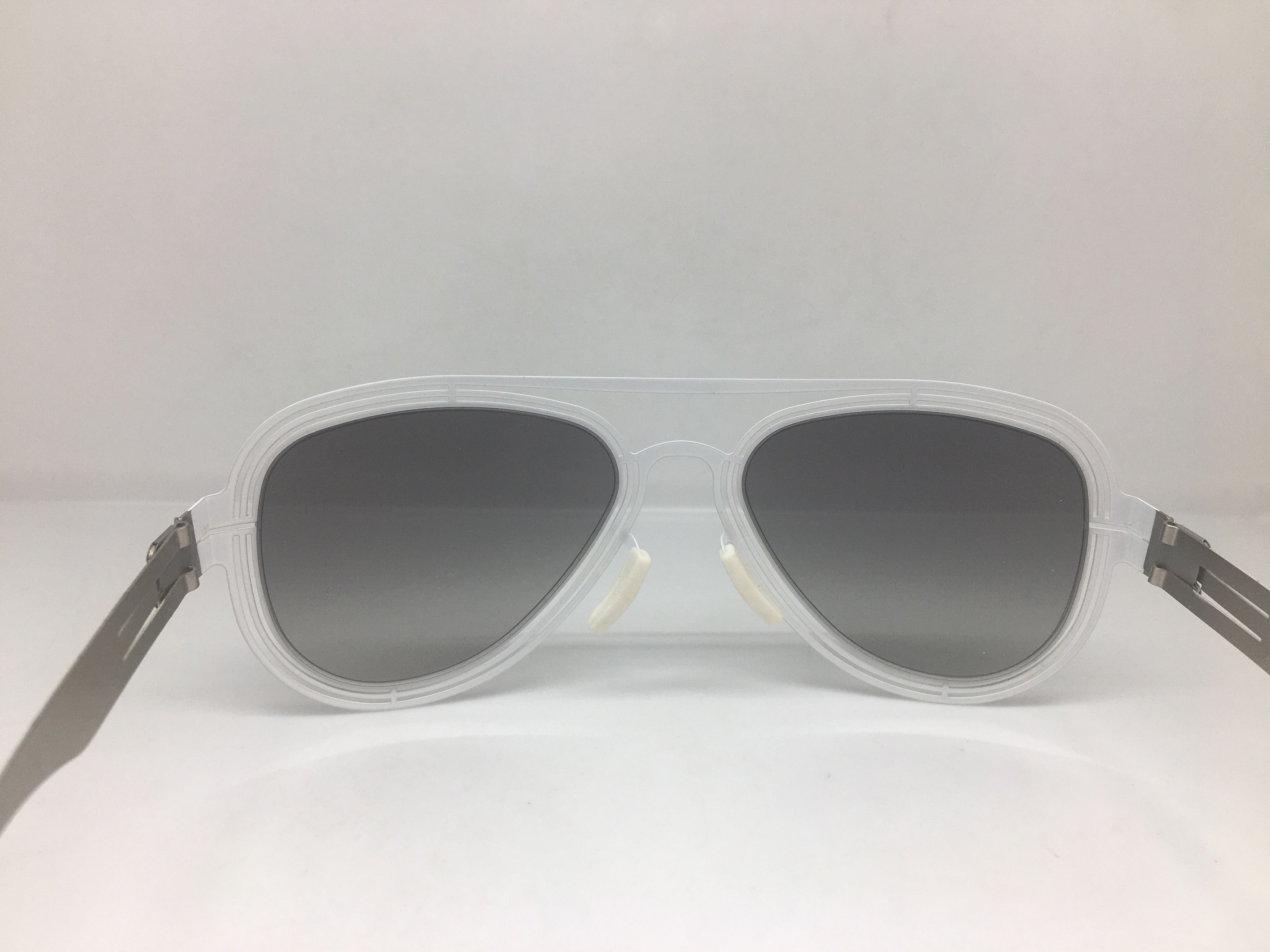 Other AC Berlin Silver White Alloy Aviator Sunglasses Pilot Size ONE SIZE - 4 Thumbnail
