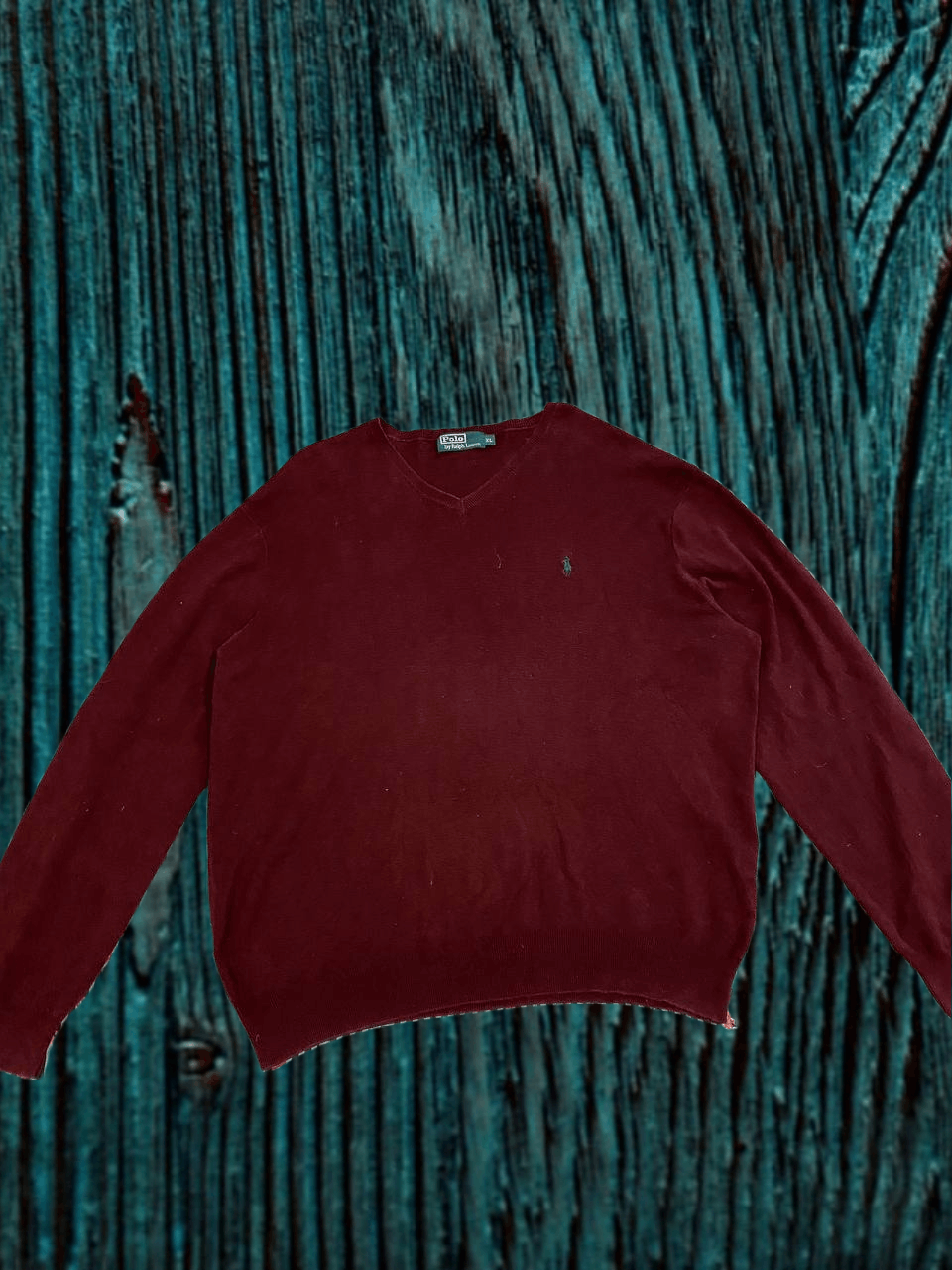 Polo Ralph Lauren Polo by Ralph Lauren V Neck Classic Jumper SWEATER Size US XL / EU 56 / 4 - 1 Thumbnail