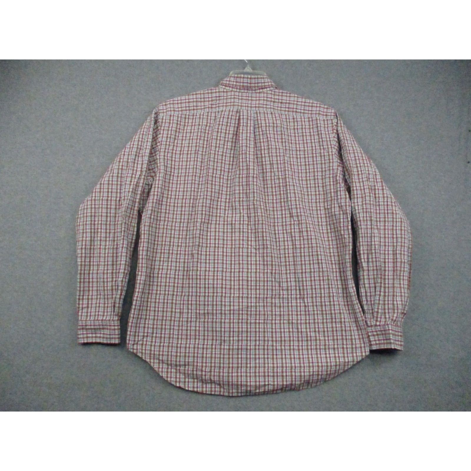 Polo Ralph Lauren Polo Ralph Lauren Shirt Large 16.5 Mens Button Down Plaid Classic Fit Cotton Shirt Size US XL / EU 56 / 4 - 5 Thumbnail