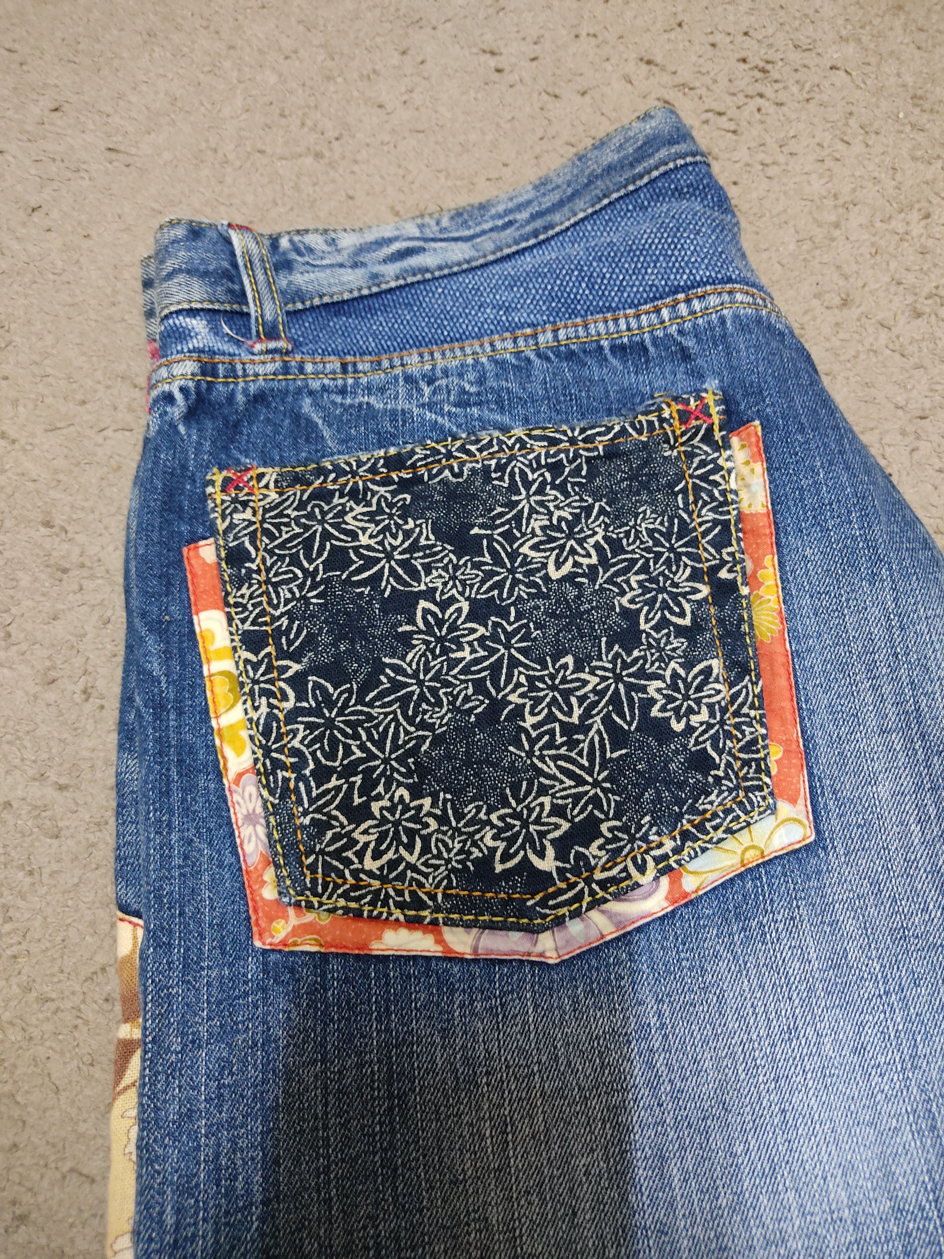Eternal × Japanese Brand Eternal Boro Shashiko Jeans Size US 34 / EU 50 - 10 Thumbnail