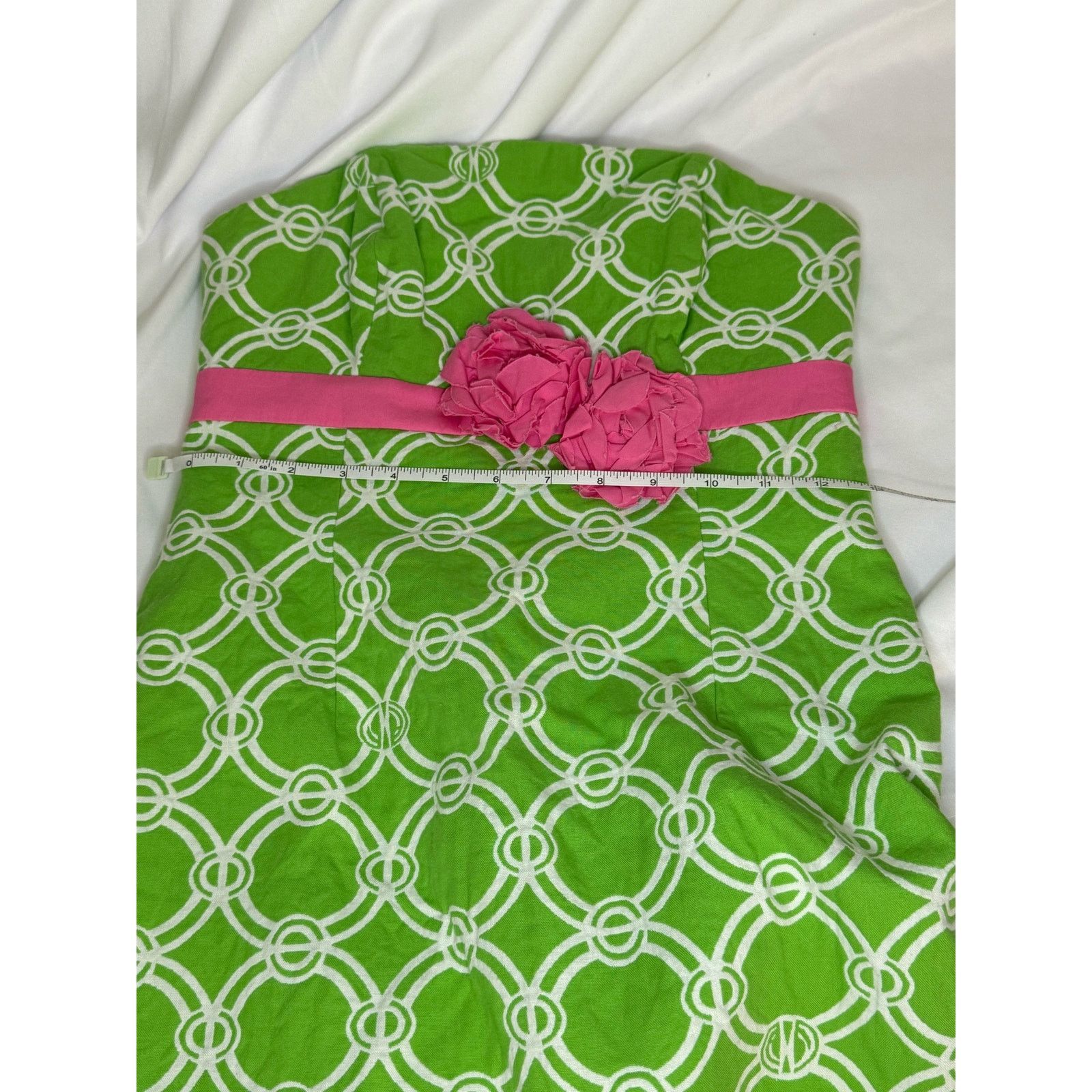 Lilly Pulitzer Lilly Pulitzer Preppy Strapless Dress Size XS / US 0-2 / IT 36-38 - 5 Thumbnail